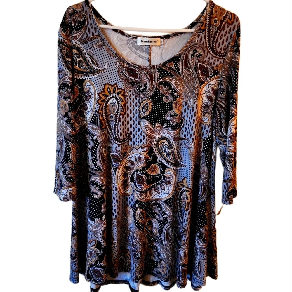 Nandashe Tunic Top Womens (Size XL)